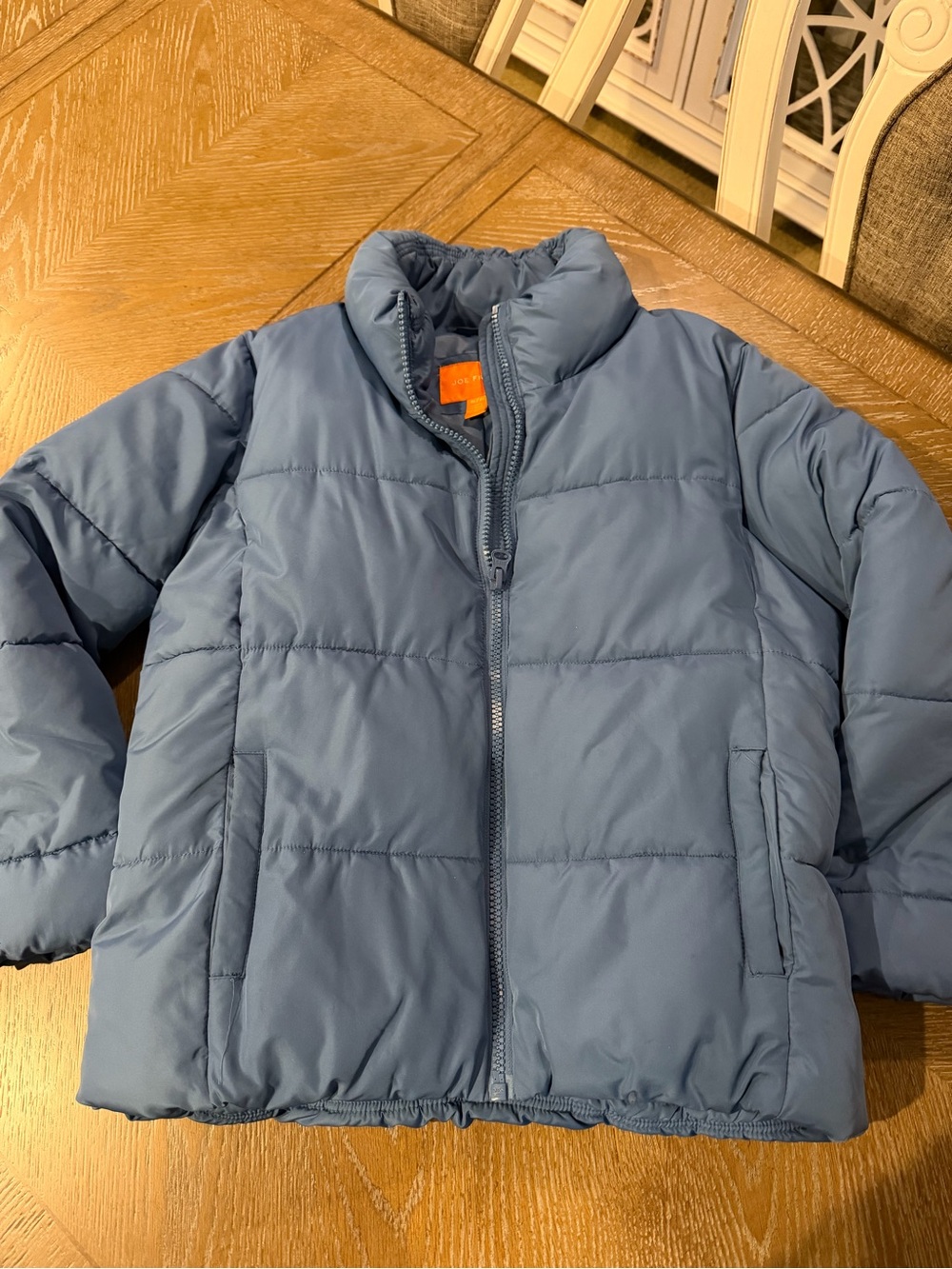 Joe Fresh Dusty Blue Women’s Puffer Jacket -size M